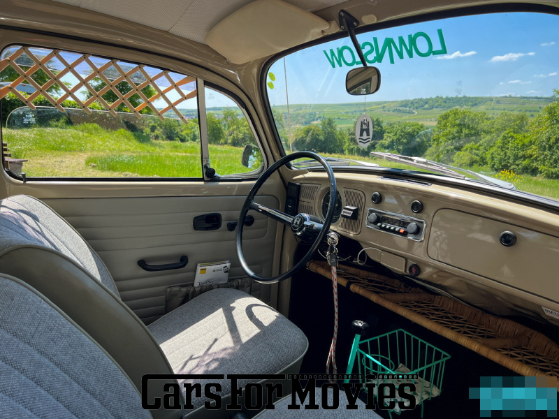 CarsForMovies | VW Käfer 1968 Deutschland Beige Beige Nutzfahrzeug Kleinwagen Rheinland-Pfalz 6437 tuning showcar messe Luftfahrwerk weißwand